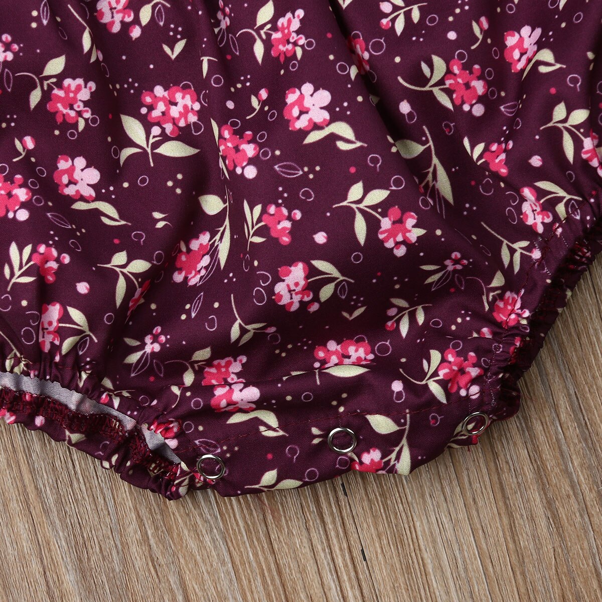 0 24M Infant Baby Girl Bodysuits Clothes Flower
