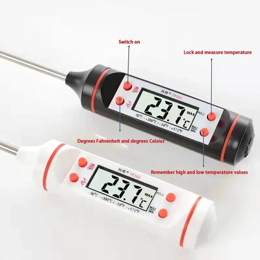 1pcs Digital Meat Thermometer with Probe Instant Read Kitchen Supplies